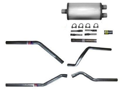 Se adapta a tubos de escape dobles Dynomax para Dodge Ram Pickup 1998-2001.