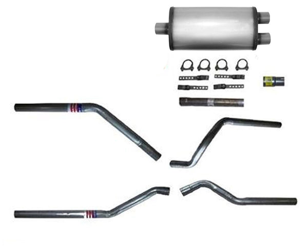 1997 Ford F-150 Dynomax Tubos de silenciador de escape doble