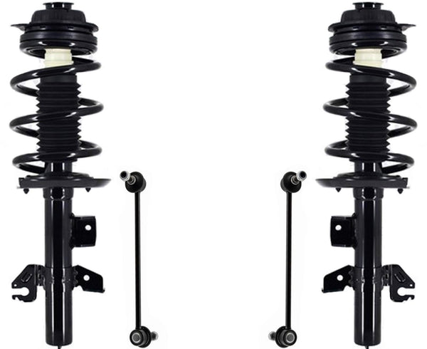 Front Complete Struts & Links For Jeep Cherokee Front Wheel Drive 2019-2021