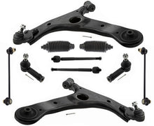 Front Lower Control Arms Inner Outer Tie Rods & Links For Toyota Corolla 14-19