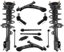 Barras de acoplamiento y enlaces de brazos de control de puntales completos delanteros para Toyota Corolla 2014-19