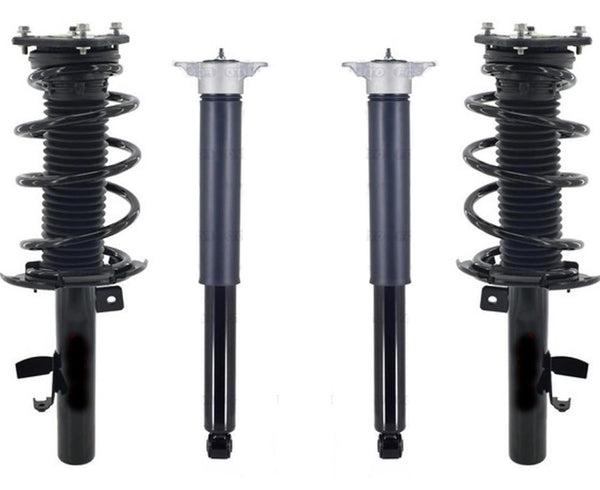 Front Complete Struts & Rear Complete Shocks For Ford Focus ST 2014-2015