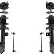 Front Complete Struts Assembly & Sway Bar Links For Hyundai Santa Fe 2013-2018
