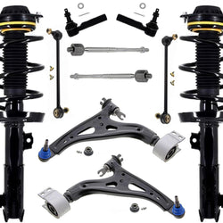 Front Struts Control Arms Links TIe Rods For Equinox 2018-2023 Front Wheel Drive