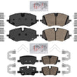 Front & Rear AmeriPro Ceramic Brake Pads hardware For Buick Encore GX 2020-2024