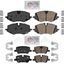 Front & Rear AmeriPro Ceramic Brake Pads hardware For Buick Encore GX 2020-2024