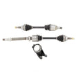 Frt CV Drive Axles Shafts with Carrier Bearing Bracket for 2016-2018 Lexus ES350