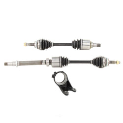 Frt CV Drive Axles Shafts with Carrier Bearing Bracket for 2016-2018 Lexus ES350