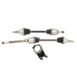 Frt CV Drive Axles Shafts with Carrier Bearing Bracket for 2016-2018 Lexus RX350