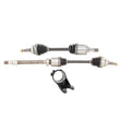 Ft CV Drive Axles Shafts with Carrier Bearing Bracket for 2016-2020 Lexus RX450h