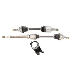Ft CV Drive Axles Shafts with Carrier Bearing Bracket for 2016-2020 Lexus RX450h