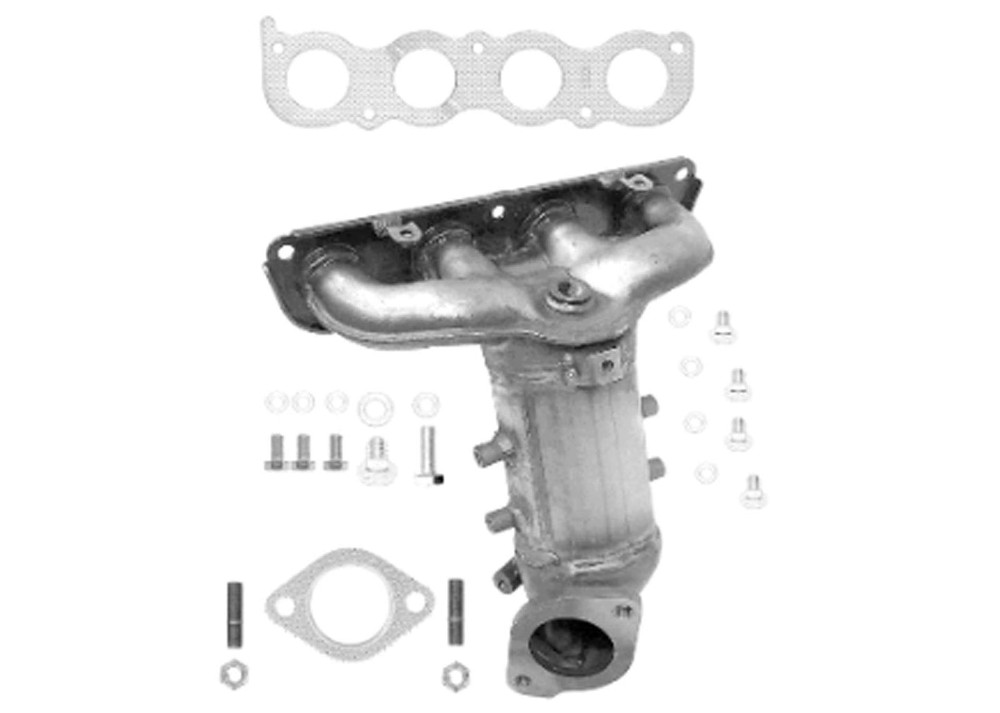 Convertidor catalítico delantero para Hyundai Elantra 11-16 1.8L con emisiones de California