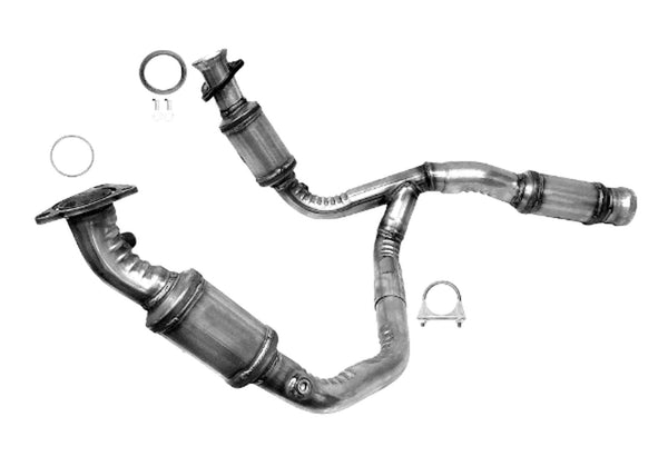 Engine Y Pipe with Catalytic Converters for Cadillac Escalade ESV 2011-2014 6.2L