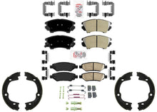 AmeriPro Premium OE Style Pastillas de freno de disco Zapata de estacionamiento para Camaro 10-15 3.6L