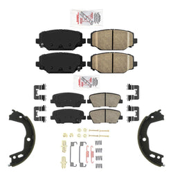 Ceramic Brake Disc Pads & Parking Shoes for Hyundai Equus 2012-2013 V8 5.0L
