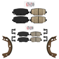 Ceramic Brake Disc Pads & Parking Shoes for Hyundai Equus 2014-2016 V8