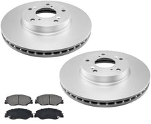 Ceramic Front Pads & Coated Disc Brake Rotors For Honda Civic 1.5 2.0 2022-2024