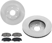 Ceramic Front Pads & OE Style Disc Brake Rotors For Honda Civic 2022 2023 2024