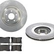 Front Disc Brake Rotors & Ceramic Brake Pads For KIA K900 5.0 V8 2015-2017