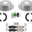 GEO Performance Brake Rotors Brake Pads Parking Shoes for Hyundai Santa Fe 07-09