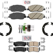 Ameri Ceramic Disc Brake Pads Parking Shoes Hardware For Hyundai Santa Fe 07-09