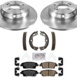 Rear Disc Brake Rotors Brake Ceramic Disc Pad For Genesis G80 3.8 5.0 2018-2020