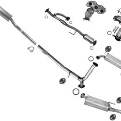 Tubo de extensión de resonador, silenciadores dobles, sistema de escape para Toyota Avalon 2005-2007