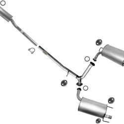 Tubo de extensión de resonador, silenciadores dobles, sistema de escape para Lexus ES350 2007-2012