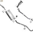 Exhaust Muffler Tail Pipe for Nissan Frontier RWD 2.4 01-04 Extended Cab 116.1"