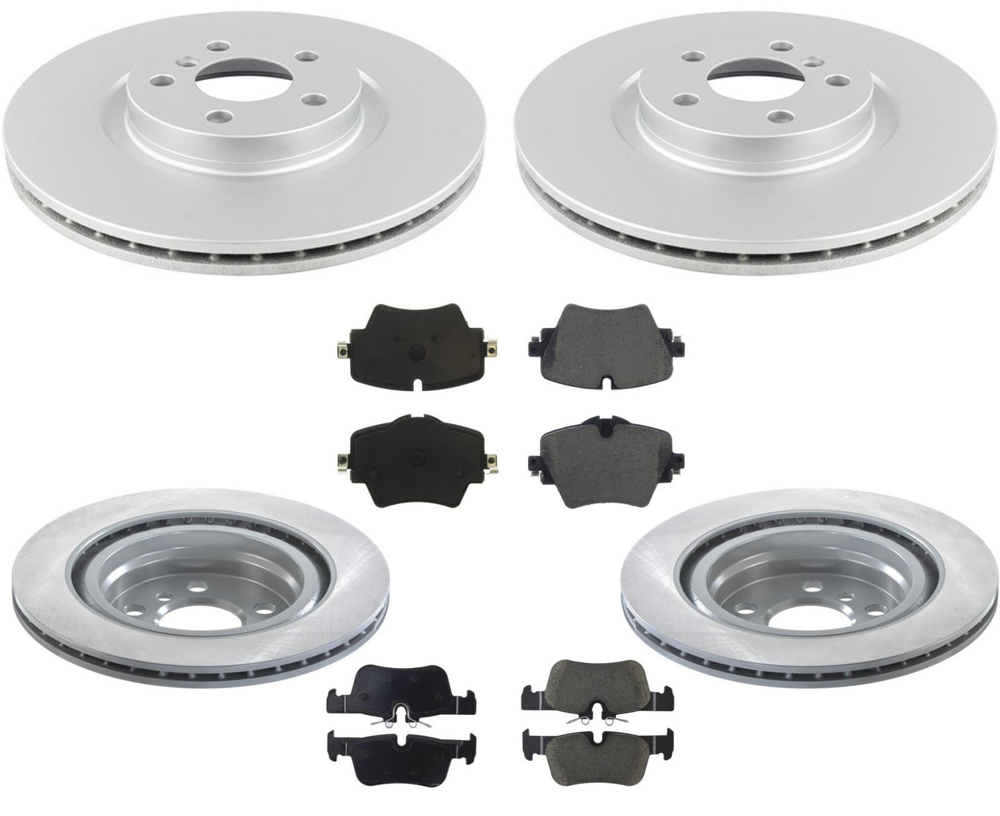 Frt & Rr Disc Brake Rotors OE Metallic Pads For BMW X1 2016 2017 2018 2021 2022