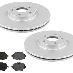 Front Disc Brake Rotors Ceramic Pads For BMW X1 2016-2021 REF 34116865713