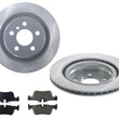 Coated REAR Disc Brake Rotors Ceramic Pads For BMW X1 2016-2021 REF 34216799369