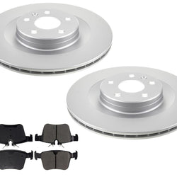 GEO Coated Rear Disc Brake Rotors Disc Brake Pads For Volvo S60 V60 XC90 19-21