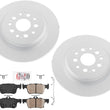 GEO Coated Rear Disc Brake Rotors Disc Brake Pads For Acura RDX 2.0L 2019-2022