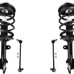 Front Complete Struts W/ Coil Springs & Links For Pilot 06-08 All Wheel Drive