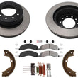 REAR  Disc Brake Rotors Fleet Duty Brake Pads for Ram 4500 5500 2008-2021