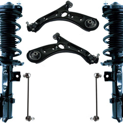 Front Complete Struts Control Arms & Sway Bar Links For Hyundai Kona 2018-2023