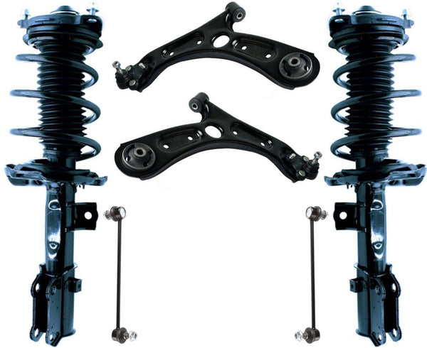 Front Complete Struts Control Arms & Sway Bar Links For Hyundai Kona 2018-2023