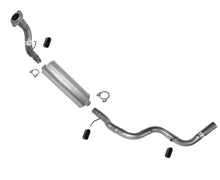 Silenciador de tubo, sistema de escape de tubo de cola para Silverado 1500 2002-06 con distancia entre ejes de 119"