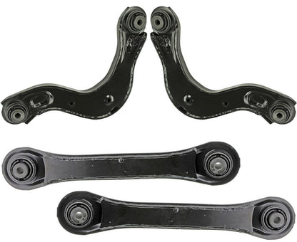 Brazos de control inferiores traseros izquierdo y derecho con bujes para Honda Civic 16-2023