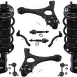 Front Complete Struts Control Arms Tie Rods Links For Civic SI 2.0L 2 Dr 06-11