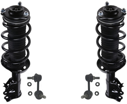 Front Coil Spring Struts & Sway Bar Links For Civic SI 2.0L Coupe 2006 2007 2011