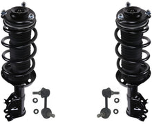 Puntales delanteros y amortiguadores traseros y enlaces de barra estabilizadora para Civic SI 2.0L Coupe 2006-2011