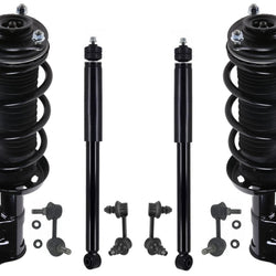 Front Struts & Rear Shocks & Sway Bar Links For Civic SI 2.0L Coupe 2006-2011