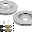 Front AmeriBRAKES Coated Disc Brake Rotors Pads for Lexus ES300 1992-1996