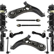 Front Struts Control Arms Tie Rods & Sway Bar Links For Hyundai Accent 2018-2022