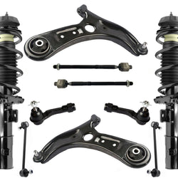 Front Struts Control Arms Tie Rods & Sway Bar Links For Hyundai Accent 2018-2022