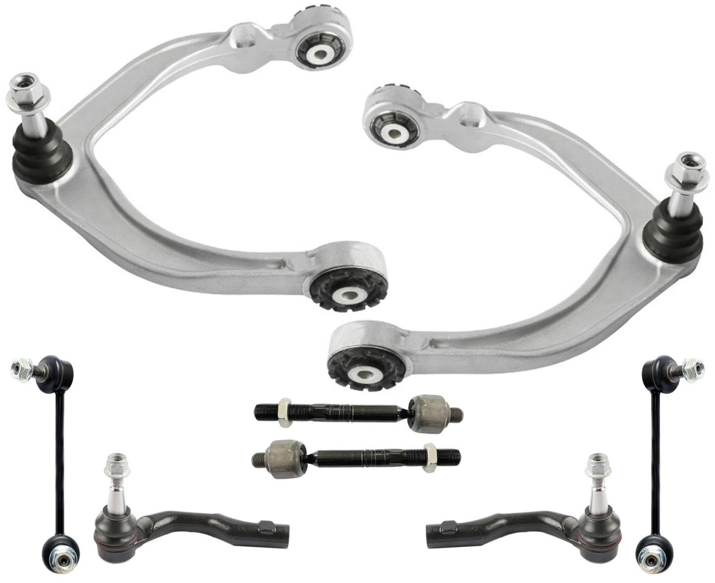 Barras de acoplamiento y enlaces de brazos de control superiores delanteros para Volvo XC60 18-2021 y XC90 2016-21 - Photo 1