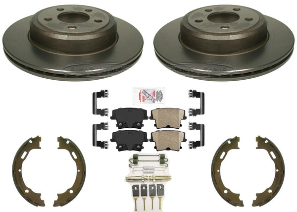 Performance Disc Brake Rotors and Brake Pads for Dodge Charger 06-22 3.6L 5.7L