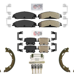 AmeriPro Premium Brake Pads Parking Shoes for Dodge Charger 2006-2022 3.6L 5.7L